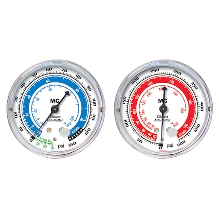 Mastercool GAUGE 2-1/2" R134A LO SIDE ME85350